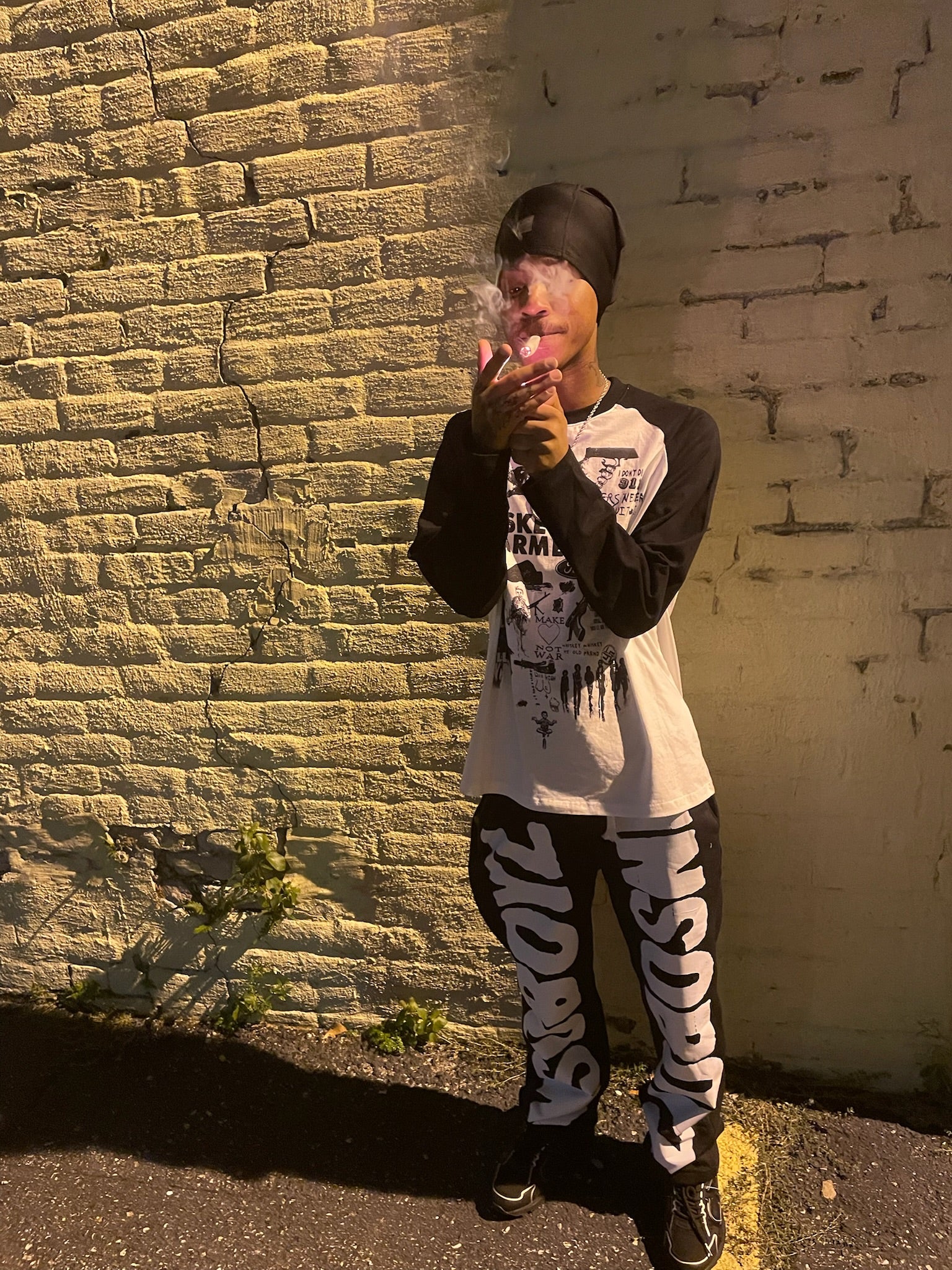 Ready 4 War Longsleeve Black and White